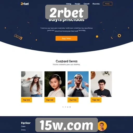 Interface do usuário do site 2rbet é amigável